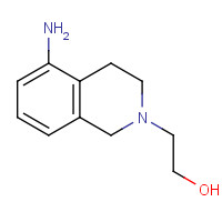 1183598-73-3 2-(5-amino-3,4-dihydro-1H-isoquinolin-2-yl)ethanol chemical structure