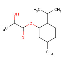 17162-29-7 (5-methyl-2-propan-2-ylcyclohexyl) 2-hydroxypropanoate chemical structure