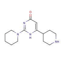 1373608-73-1 2-piperidin-1-yl-6-piperidin-4-yl-1H-pyrimidin-4-one chemical structure