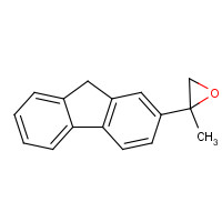 43000-55-1 2-(9H-fluoren-2-yl)-2-methyloxirane chemical structure