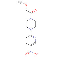 1126430-92-9 2-methoxy-1-[4-(5-nitropyridin-2-yl)piperazin-1-yl]ethanone chemical structure
