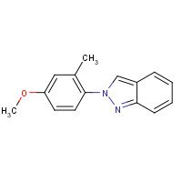 1393125-78-4 2-(4-methoxy-2-methylphenyl)indazole chemical structure
