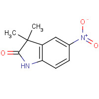 100511-00-0 3,3-dimethyl-5-nitro-1H-indol-2-one chemical structure