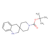 1160247-77-7 tert-butyl spiro[2,4-dihydro-1H-quinoline-3,4'-piperidine]-1'-carboxylate chemical structure