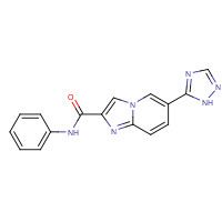 1167623-48-4 N-phenyl-6-(1H-1,2,4-triazol-5-yl)imidazo[1,2-a]pyridine-2-carboxamide chemical structure