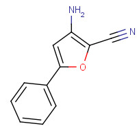 237435-85-7 3-amino-5-phenylfuran-2-carbonitrile chemical structure