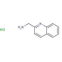 861036-67-1 quinolin-2-ylmethanamine;hydrochloride chemical structure