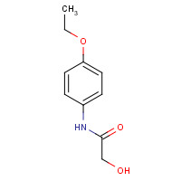 22521-79-5 N-(4-ethoxyphenyl)-2-hydroxyacetamide chemical structure