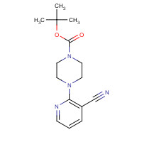 440100-15-2 tert-butyl 4-(3-cyanopyridin-2-yl)piperazine-1-carboxylate chemical structure