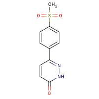 1103508-53-7 3-(4-methylsulfonylphenyl)-1H-pyridazin-6-one chemical structure