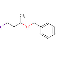 90812-70-7 4-iodobutan-2-yloxymethylbenzene chemical structure