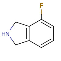 127168-78-9 4-fluoro-2,3-dihydro-1H-isoindole chemical structure