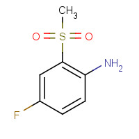 1197193-21-7 4-fluoro-2-methylsulfonylaniline chemical structure