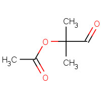 22094-24-2 (2-methyl-1-oxopropan-2-yl) acetate chemical structure