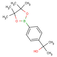 917397-93-4 2-[4-(4,4,5,5-tetramethyl-1,3,2-dioxaborolan-2-yl)phenyl]propan-2-ol chemical structure