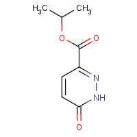 63001-33-2 propan-2-yl 6-oxo-1H-pyridazine-3-carboxylate chemical structure