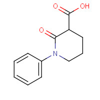 197973-92-5 2-oxo-1-phenylpiperidine-3-carboxylic acid chemical structure