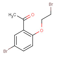 1189816-63-4 1-[5-bromo-2-(2-bromoethoxy)phenyl]ethanone chemical structure