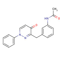 1314387-04-6 N-[3-[(4-oxo-1-phenylpyridazin-3-yl)methyl]phenyl]acetamide chemical structure