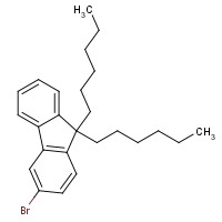 1185264-59-8 3-bromo-9,9-dihexylfluorene chemical structure