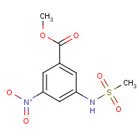 695216-00-3 methyl 3-(methanesulfonamido)-5-nitrobenzoate chemical structure