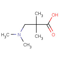 127753-35-9 3-(dimethylamino)-2,2-dimethylpropanoic acid chemical structure