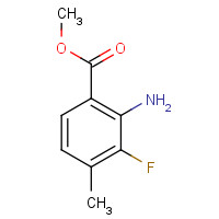 1232407-26-9 methyl 2-amino-3-fluoro-4-methylbenzoate chemical structure