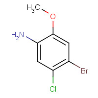 102170-53-6 4-bromo-5-chloro-2-methoxyaniline chemical structure