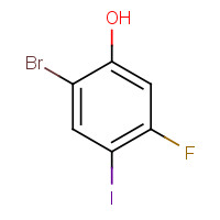 1564796-94-6 2-bromo-5-fluoro-4-iodophenol chemical structure