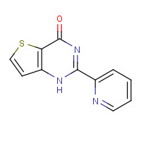 733806-56-9 2-pyridin-2-yl-1H-thieno[3,2-d]pyrimidin-4-one chemical structure