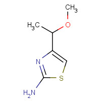 944804-68-6 4-(1-methoxyethyl)-1,3-thiazol-2-amine chemical structure
