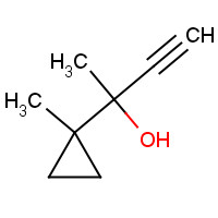 98558-09-9 2-(1-methylcyclopropyl)but-3-yn-2-ol chemical structure