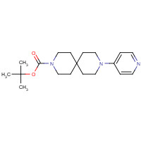 336190-91-1 tert-butyl 9-pyridin-4-yl-3,9-diazaspiro[5.5]undecane-3-carboxylate chemical structure