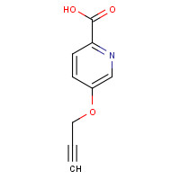 1545792-86-6 5-prop-2-ynoxypyridine-2-carboxylic acid chemical structure