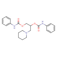 101-08-6 [2-(phenylcarbamoyloxy)-3-piperidin-1-ylpropyl] N-phenylcarbamate chemical structure