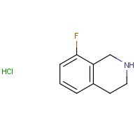 1185030-61-8 8-fluoro-1,2,3,4-tetrahydroisoquinoline;hydrochloride chemical structure