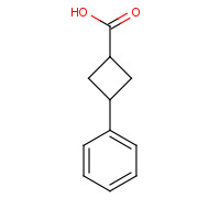 66016-28-2 3-phenylcyclobutane-1-carboxylic acid chemical structure