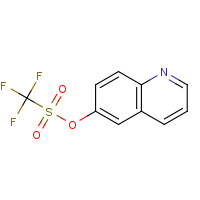 173089-80-0 quinolin-6-yl trifluoromethanesulfonate chemical structure