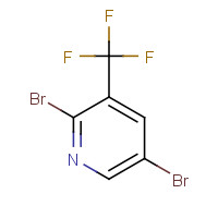 79623-39-5 2,5-dibromo-3-(trifluoromethyl)pyridine chemical structure