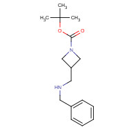 177947-98-7 tert-butyl 3-[(benzylamino)methyl]azetidine-1-carboxylate chemical structure