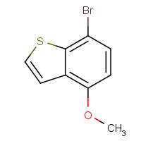 34576-61-9 7-bromo-4-methoxy-1-benzothiophene chemical structure