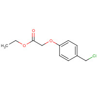 80494-75-3 ethyl 2-[4-(chloromethyl)phenoxy]acetate chemical structure