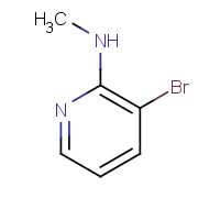 214977-38-5 3-bromo-N-methylpyridin-2-amine chemical structure