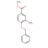 1439364-88-1 methyl 3-methyl-4-phenylmethoxybenzoate chemical structure