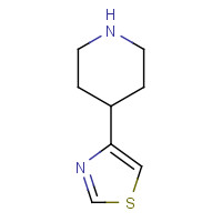 741670-62-2 4-piperidin-4-yl-1,3-thiazole chemical structure