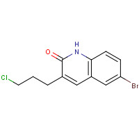 848170-40-1 6-bromo-3-(3-chloropropyl)-1H-quinolin-2-one chemical structure