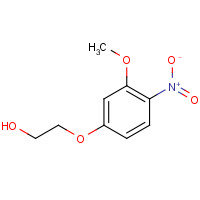 1258492-35-1 2-(3-methoxy-4-nitrophenoxy)ethanol chemical structure