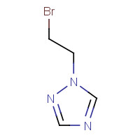 783262-04-4 1-(2-bromoethyl)-1,2,4-triazole chemical structure