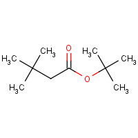 69341-75-9 tert-butyl 3,3-dimethylbutanoate chemical structure