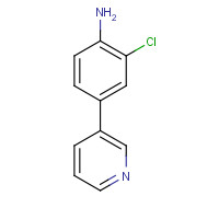 1400287-24-2 2-chloro-4-pyridin-3-ylaniline chemical structure